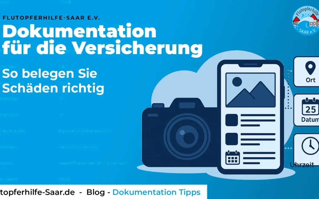 Dokumentation für die Versicherung: So belegen Sie Schäden richtig