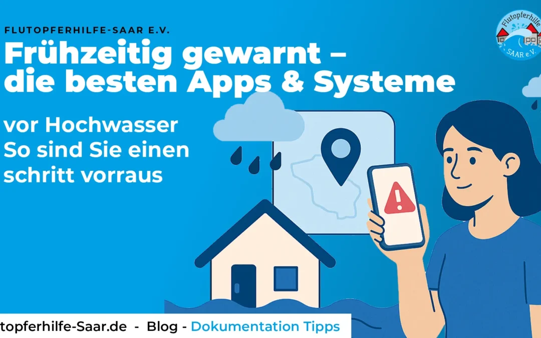 Frühzeitig gewarnt – die besten Apps & Systeme zum Schutz vor Hochwasser