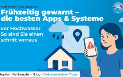 Frühzeitig gewarnt – die besten Apps & Systeme zum Schutz vor Hochwasser